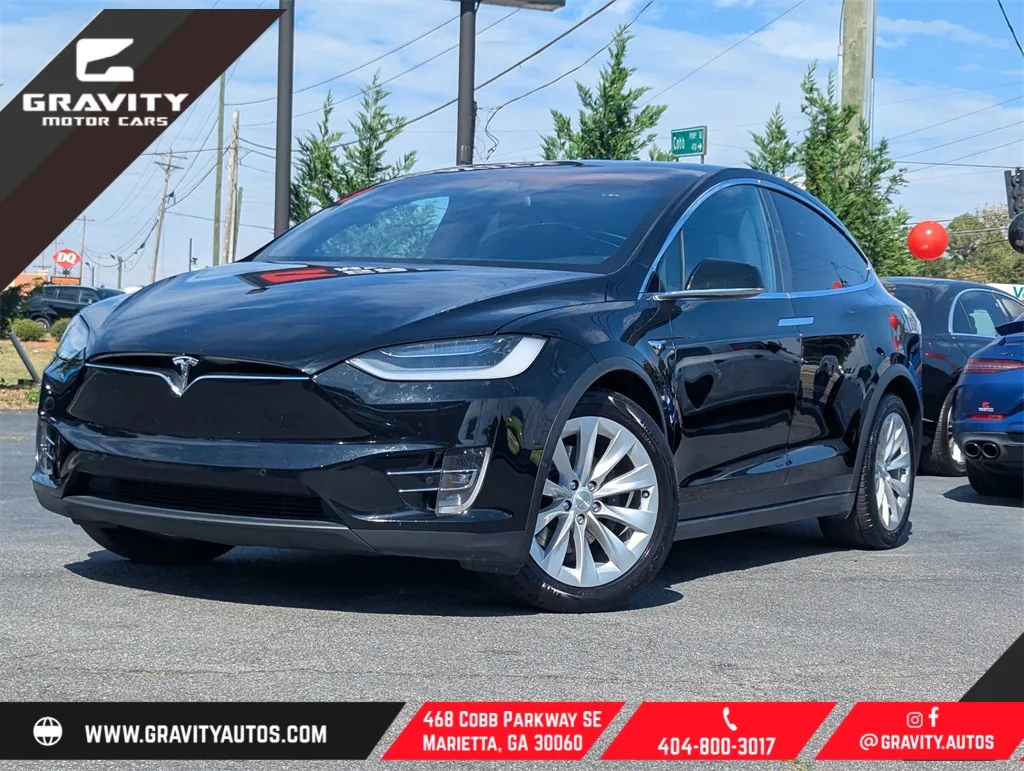 Black 2020 Tesla Model X Long Range for sale in Marietta, GA