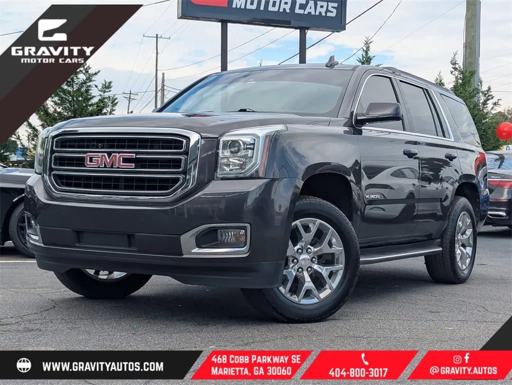 Gray 2018 GMC Yukon SLE for sale in Marietta, GA