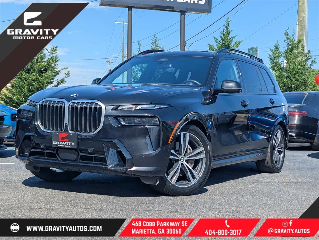 Black 2024 BMW X7 xDrive40i for sale in Marietta, GA