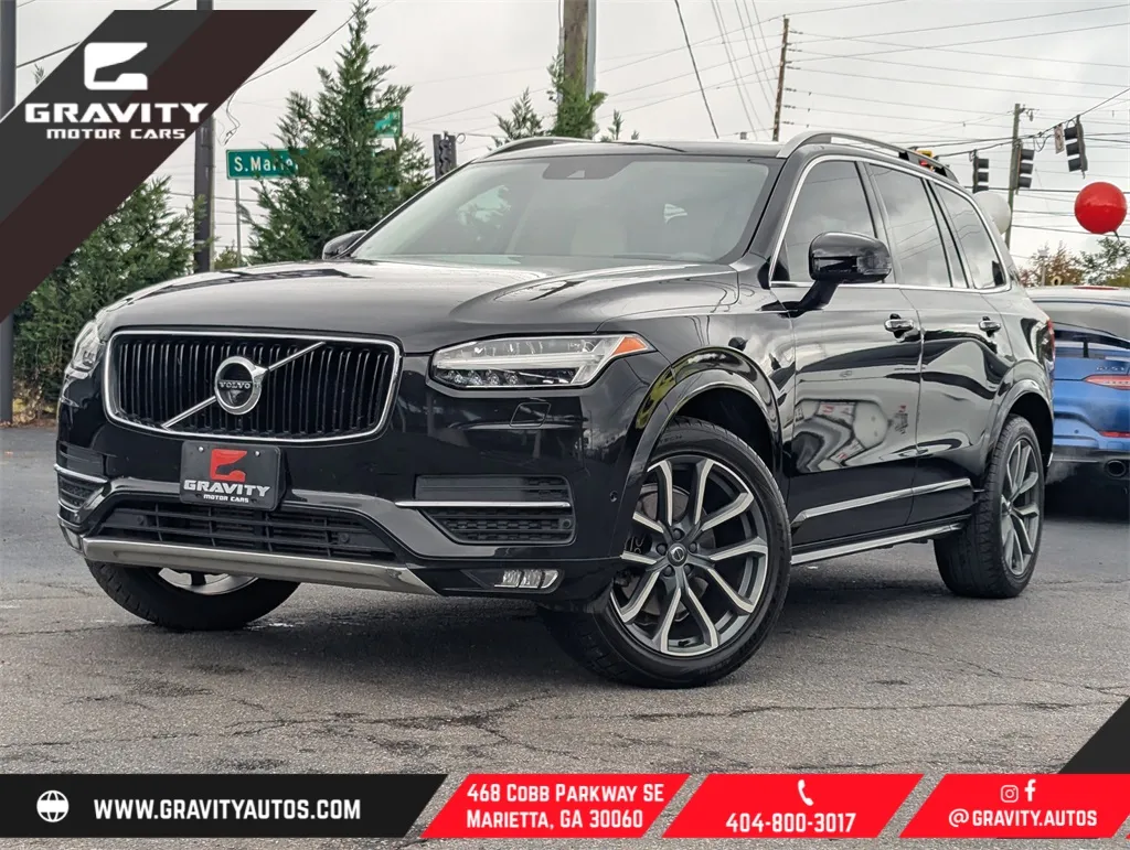Black 2019 Volvo XC90 T6 Momentum for sale in Marietta, GA