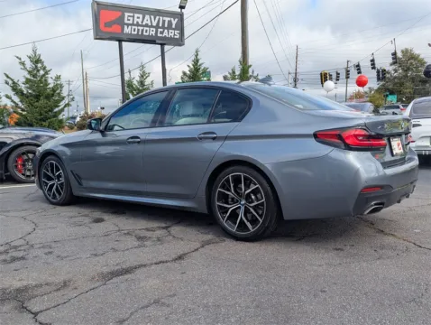 Another view of 2022 BMW 5 Series 530i xDrive for sale in Marietta, GA at Gravity Motor Cars