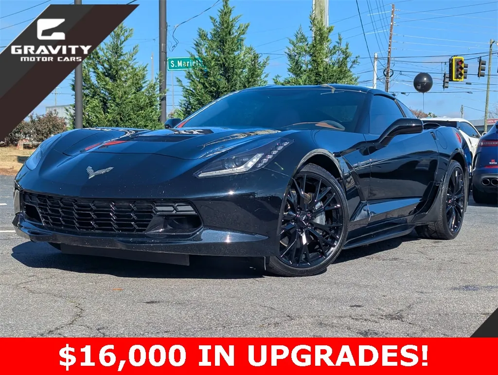 Black 2015 Chevrolet Corvette Stingray for sale in Marietta, GA