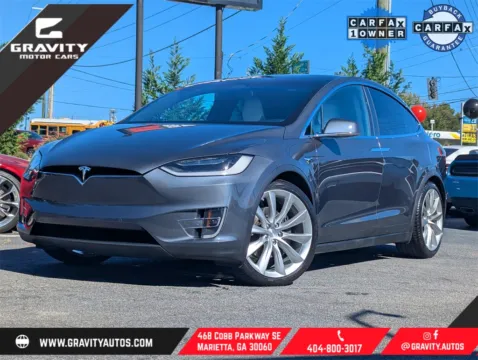 Black 2017 Tesla Model X 90D for sale in Marietta, GA