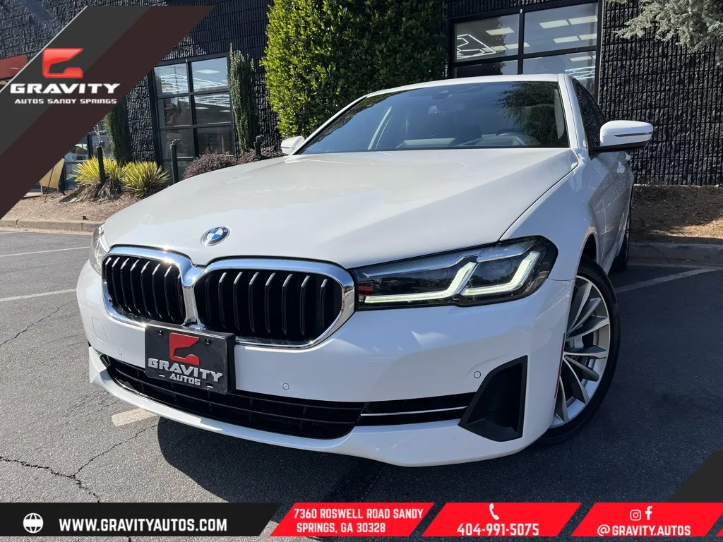 White 2022 BMW 5 Series 540i xDrive for sale in Sandy Springs, GA