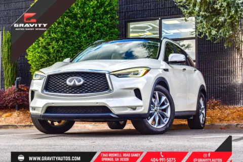 White 2019 INFINITI QX50 ESSENTIAL for sale in Sandy Springs, GA