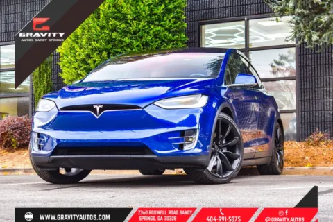 Blue 2016 Tesla Model X 90D for sale in Sandy Springs, GA