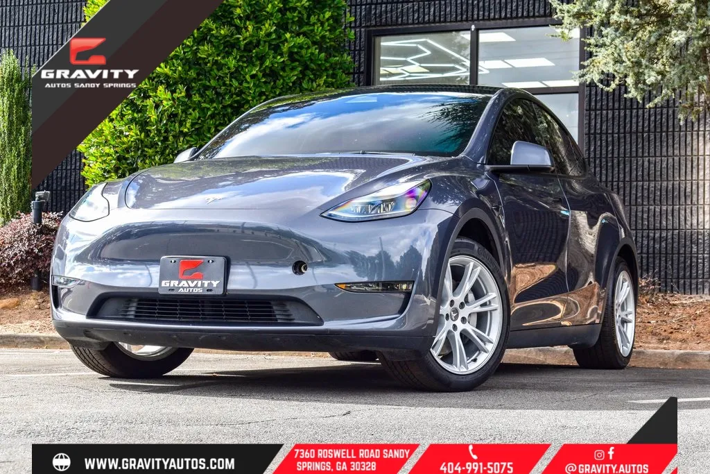 Gray 2023 Tesla Model Y Long Range for sale in Sandy Springs, GA