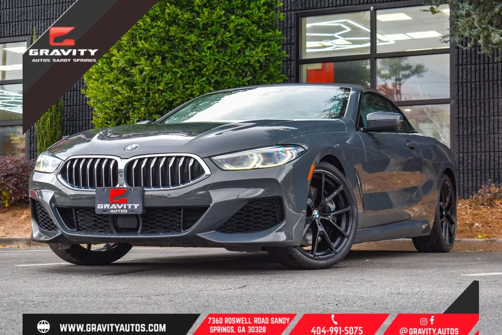 Gray 2022 BMW 8 Series 840i for sale in Sandy Springs, GA