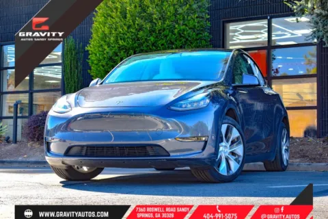 Silver 2021 Tesla Model Y Long Range for sale in Sandy Springs, GA