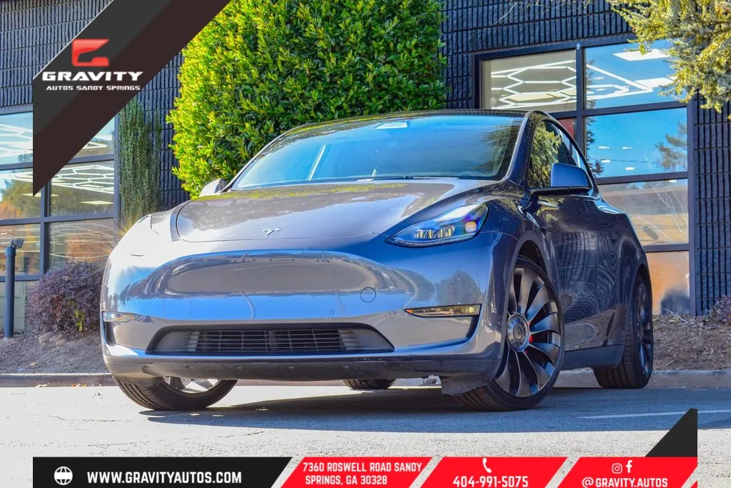 Silver 2022 Tesla Model Y Performance for sale in Sandy Springs, GA