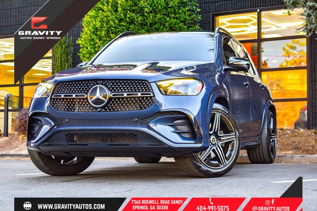 Blue 2024 Mercedes-Benz GLE 350 for sale in Sandy Springs, GA