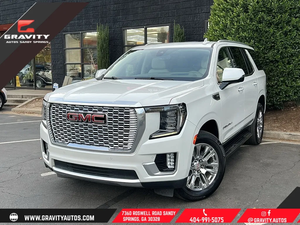 White 2021 GMC Yukon Denali for sale in Sandy Springs, GA