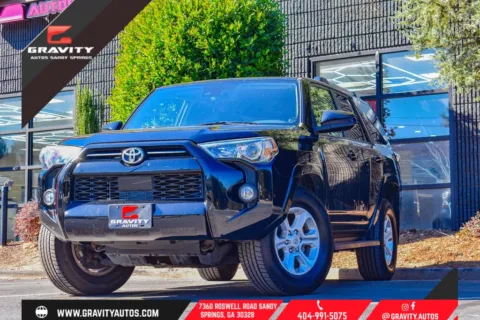 Black 2020 Toyota 4Runner SR5 for sale in Sandy Springs, GA