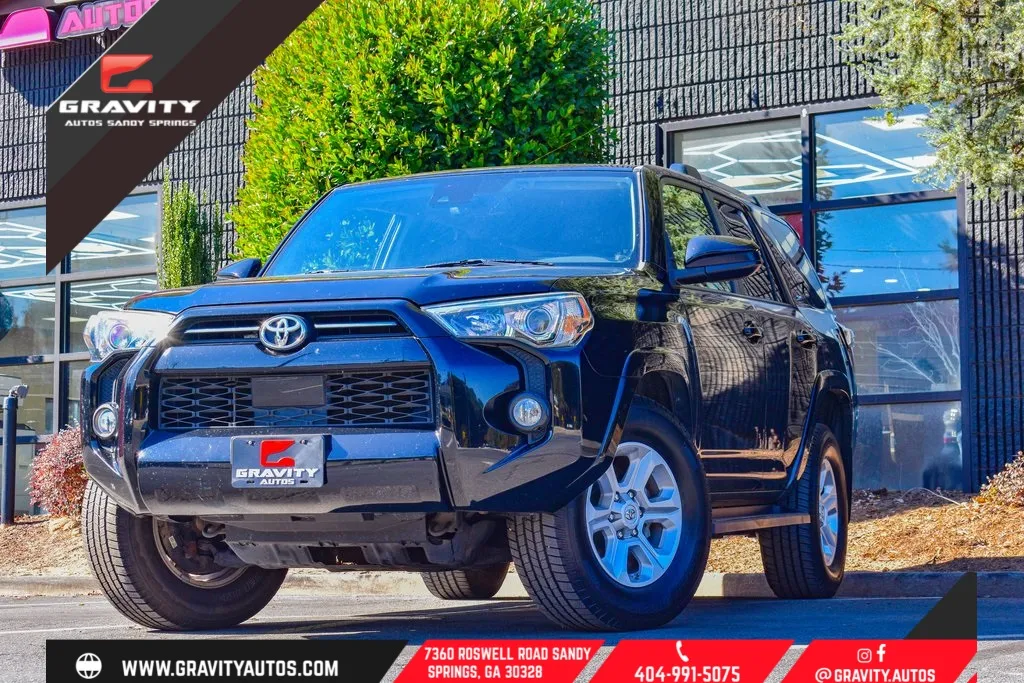 Black 2020 Toyota 4Runner SR5 for sale in Sandy Springs, GA