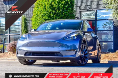 Silver 2022 Tesla Model Y Performance for sale in Sandy Springs, GA