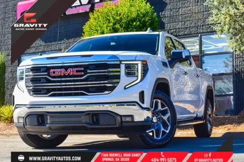 White 2023 GMC Sierra 1500 SLT for sale in Sandy Springs, GA