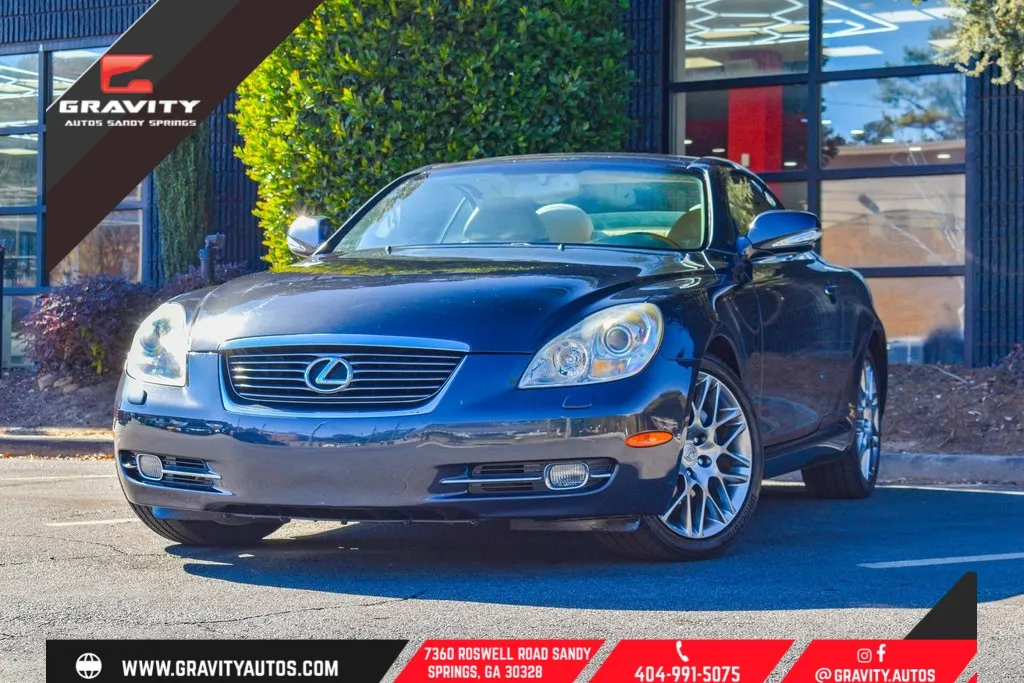 Gray 2010 Lexus SC 430 for sale in Sandy Springs, GA