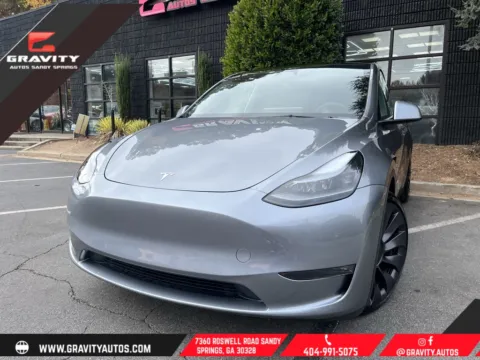 Gray 2025 Tesla Model Y Performance for sale in Sandy Springs, GA