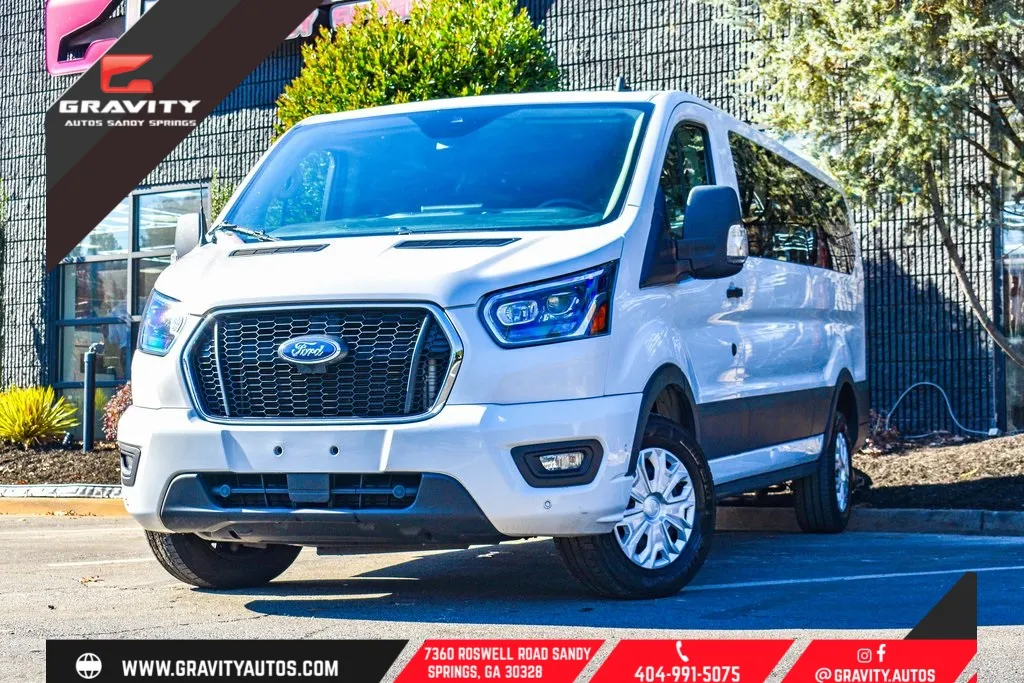 White 2023 Ford Transit-350 XLT for sale in Sandy Springs, GA