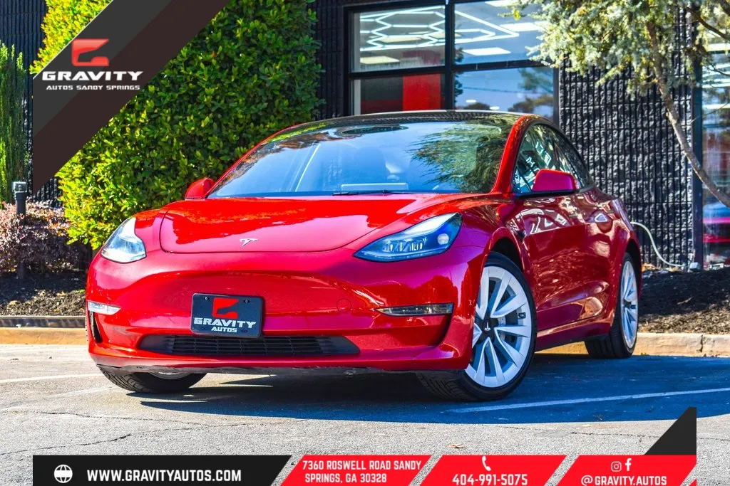 Red 2023 Tesla Model 3 for sale in Sandy Springs, GA