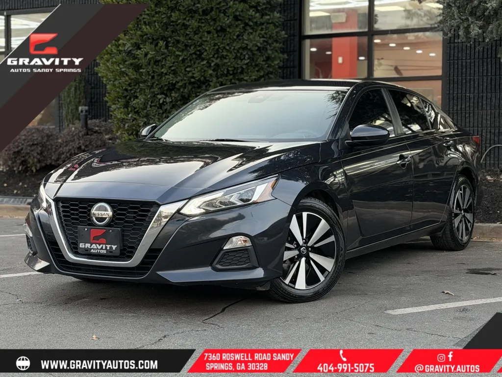 Blue 2022 Nissan Altima 2.5 SV for sale in Sandy Springs, GA