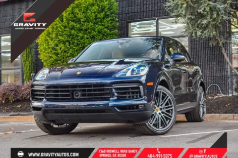 Blue 2019 Porsche Cayenne S for sale in Sandy Springs, GA