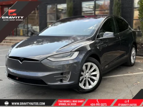 Blue 2019 Tesla Model X 100D for sale in Sandy Springs, GA