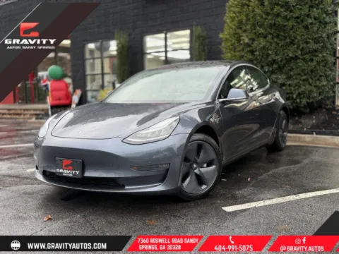 Blue 2020 Tesla Model 3 Long Range for sale in Sandy Springs, GA