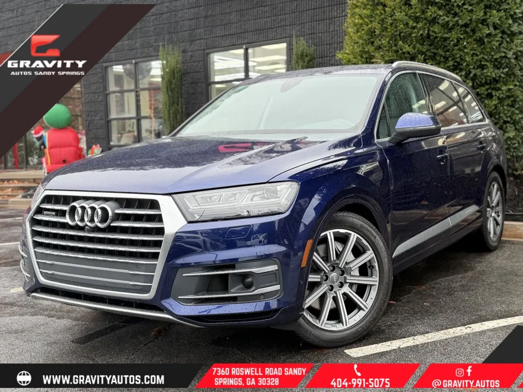 Blue 2019 Audi Q7 55 Premium for sale in Sandy Springs, GA
