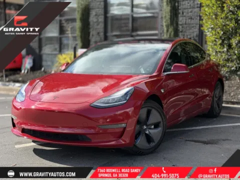 Red 2018 Tesla Model 3 Long Range for sale in Sandy Springs, GA