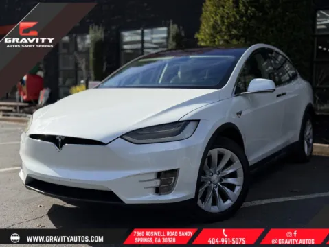 Blue 2017 Tesla Model X 100D for sale in Sandy Springs, GA
