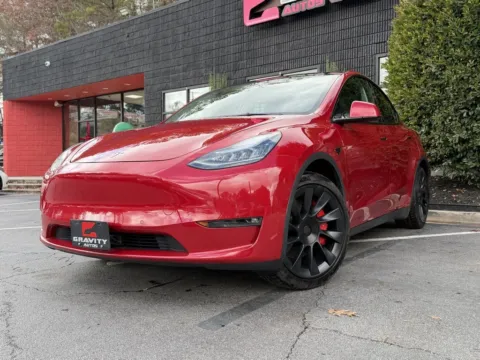 Photos of 2021 Tesla Model Y Long Range for sale in Sandy Springs, GA at Gravity Autos Sandy Springs