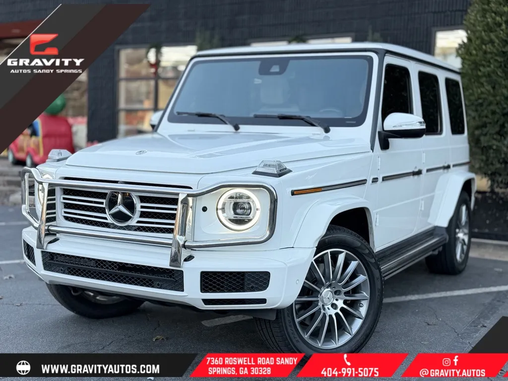 White 2021 Mercedes-Benz G-Class G 550 for sale in Sandy Springs, GA
