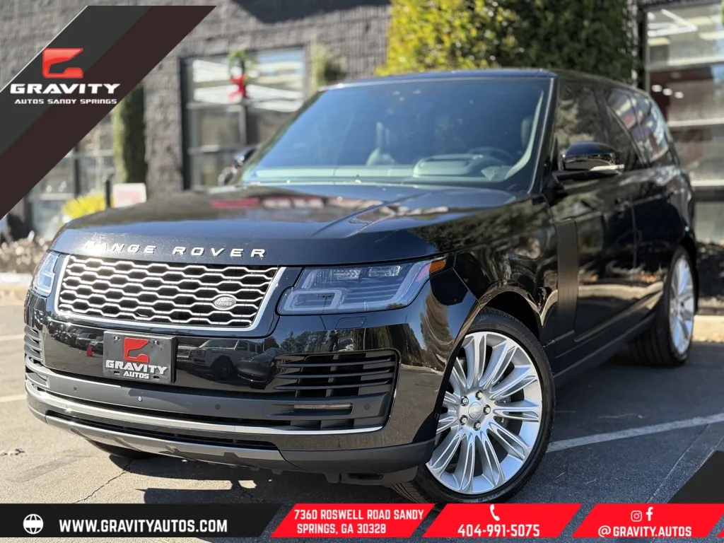 Black 2019 Land Rover Range Rover 5.0L V8 Supercharged for sale in Sandy Springs, GA