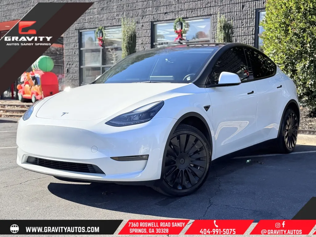 White 2023 Tesla Model Y Long Range for sale in Sandy Springs, GA