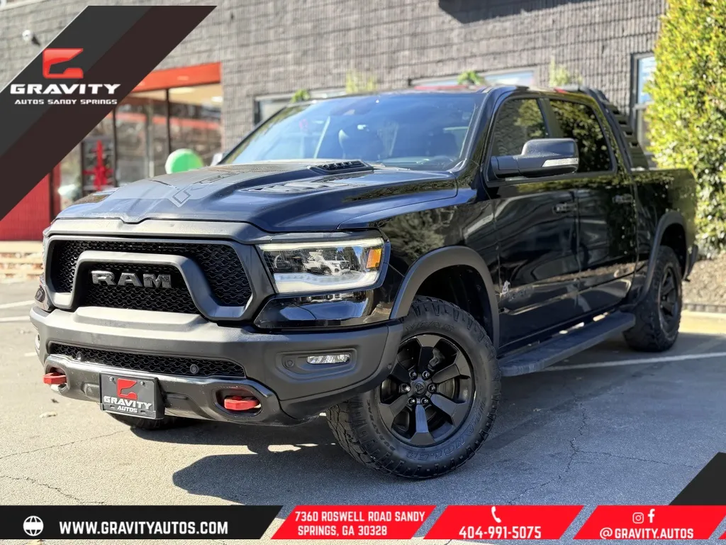 Black 2022 Ram 1500 Rebel for sale in Sandy Springs, GA