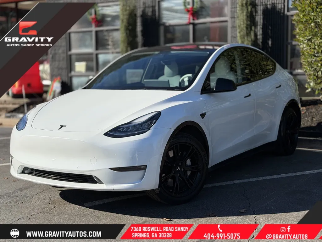 White 2021 Tesla Model Y Long Range for sale in Sandy Springs, GA
