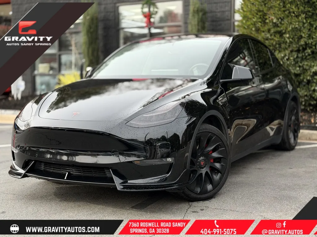 Black 2022 Tesla Model Y Long Range for sale in Sandy Springs, GA