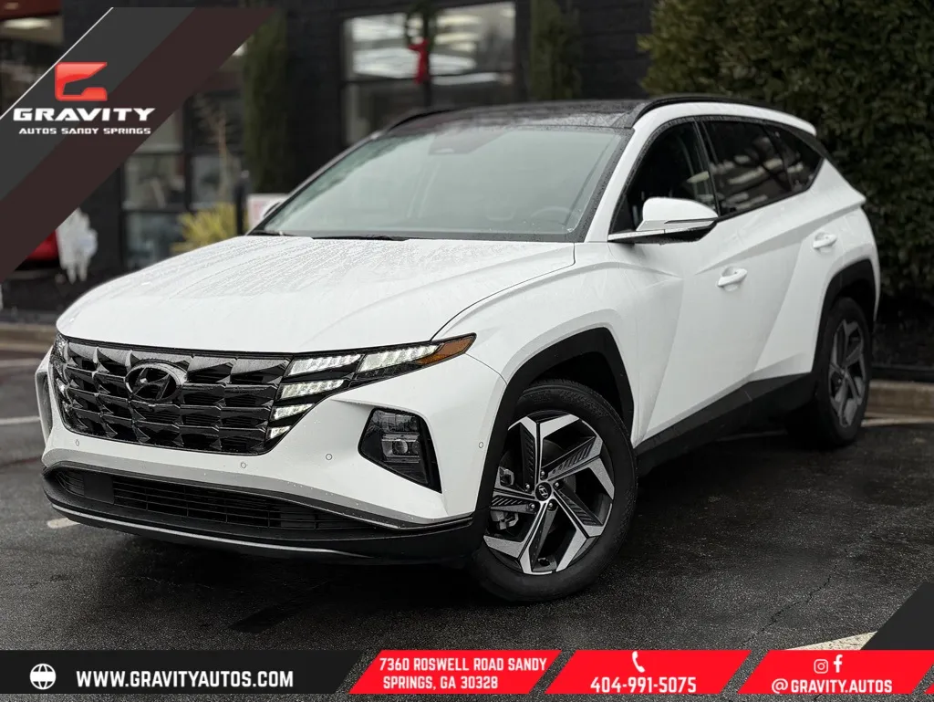 White 2024 Hyundai Tucson Limited for sale in Sandy Springs, GA