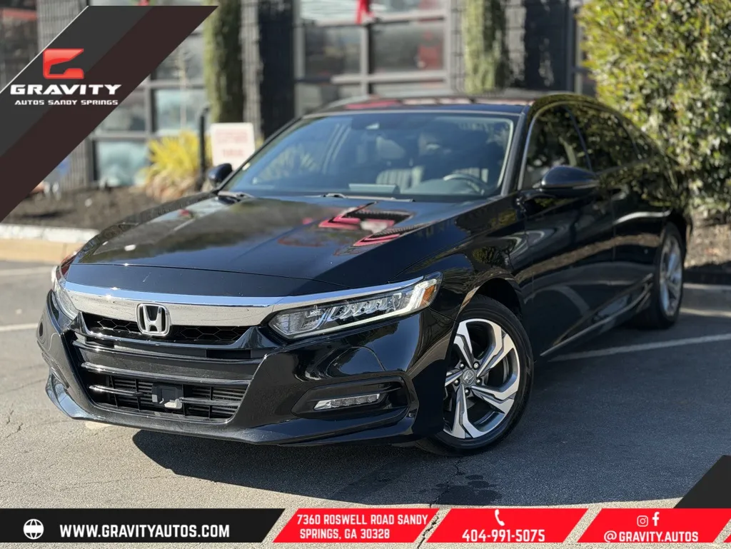 Black 2019 Honda Accord EX-L for sale in Sandy Springs, GA