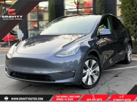 Silver 2021 Tesla Model Y Long Range for sale in Sandy Springs, GA