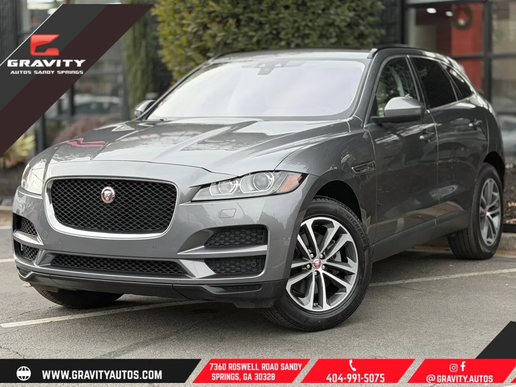 Gray 2019 Jaguar F-PACE 30t Premium for sale in Sandy Springs, GA