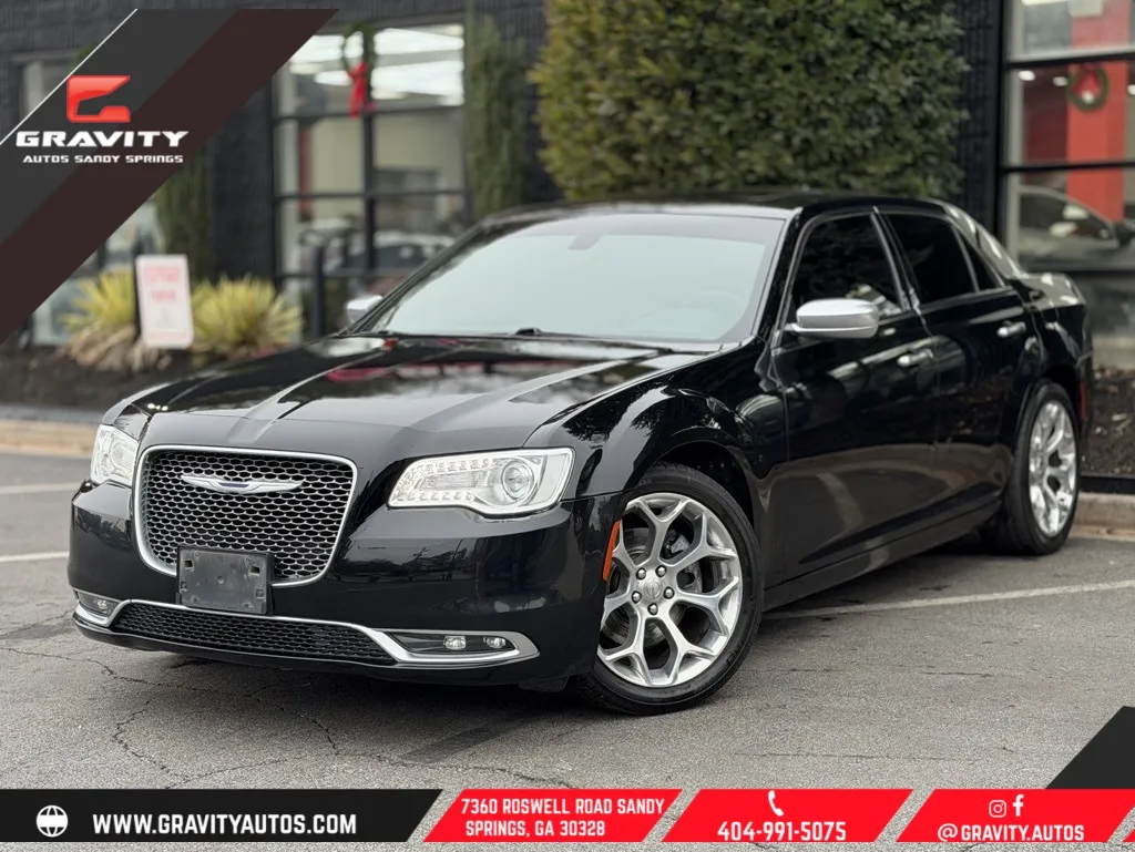 Black 2018 Chrysler 300 C for sale in Sandy Springs, GA
