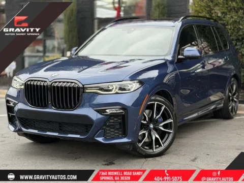 Blue 2022 BMW X7 xDrive40i for sale in Sandy Springs, GA