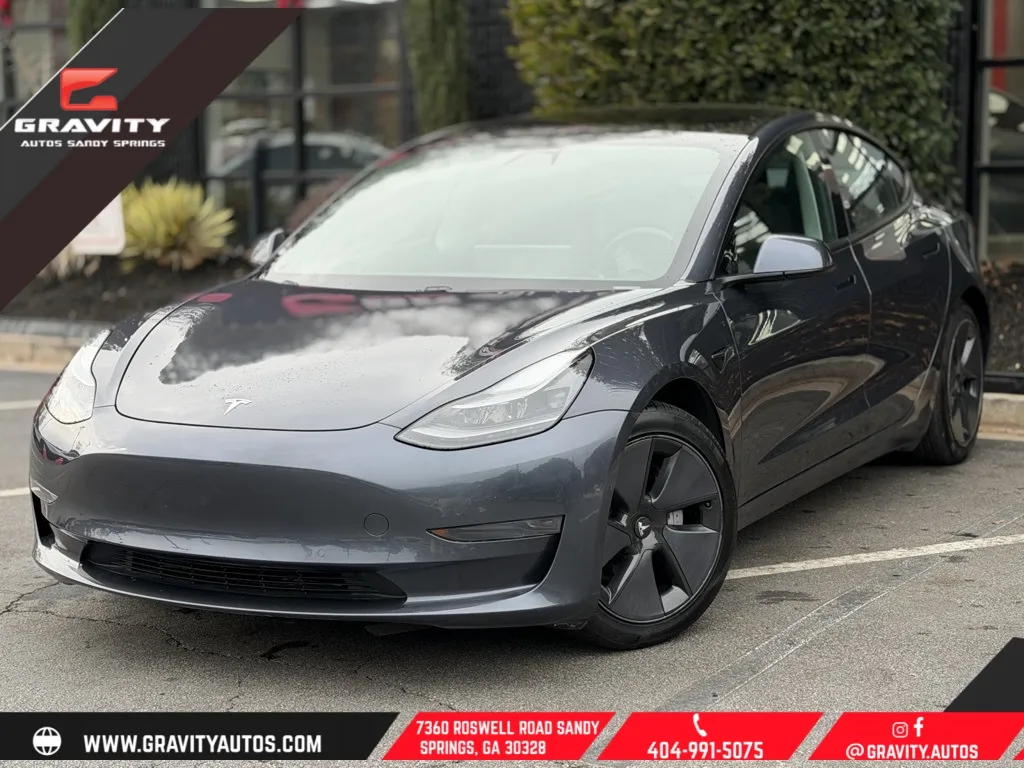 Silver 2021 Tesla Model 3 Standard Range Plus for sale in Sandy Springs, GA