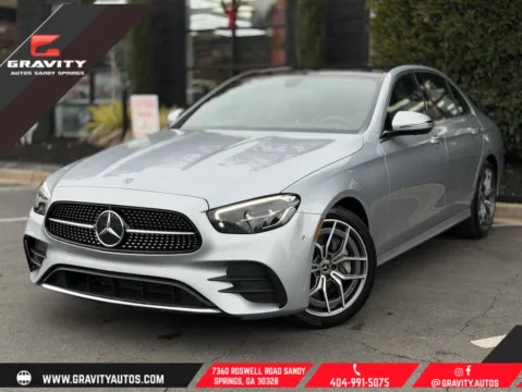Silver 2021 Mercedes-Benz E-Class E 350 for sale in Sandy Springs, GA