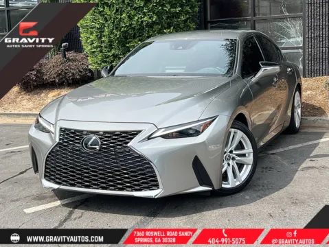 Silver 2021 Lexus IS 300 for sale in Sandy Springs, GA