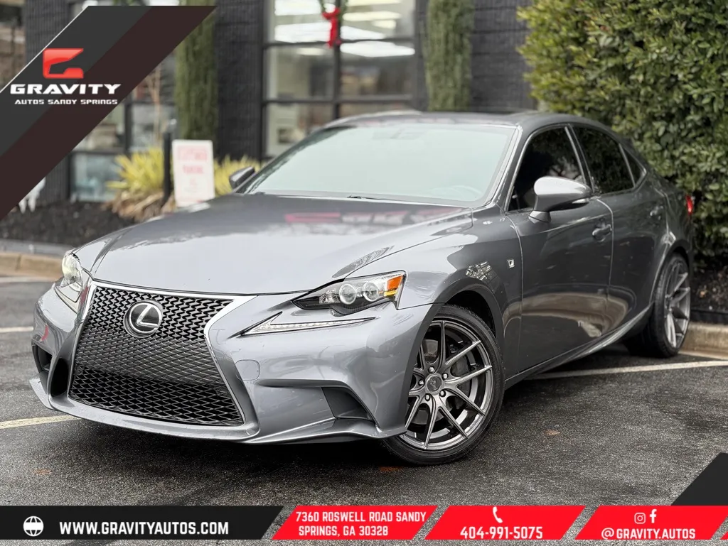 Gray 2015 Lexus IS 350 for sale in Sandy Springs, GA
