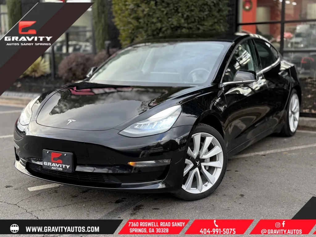 Black 2018 Tesla Model 3 Long Range for sale in Sandy Springs, GA