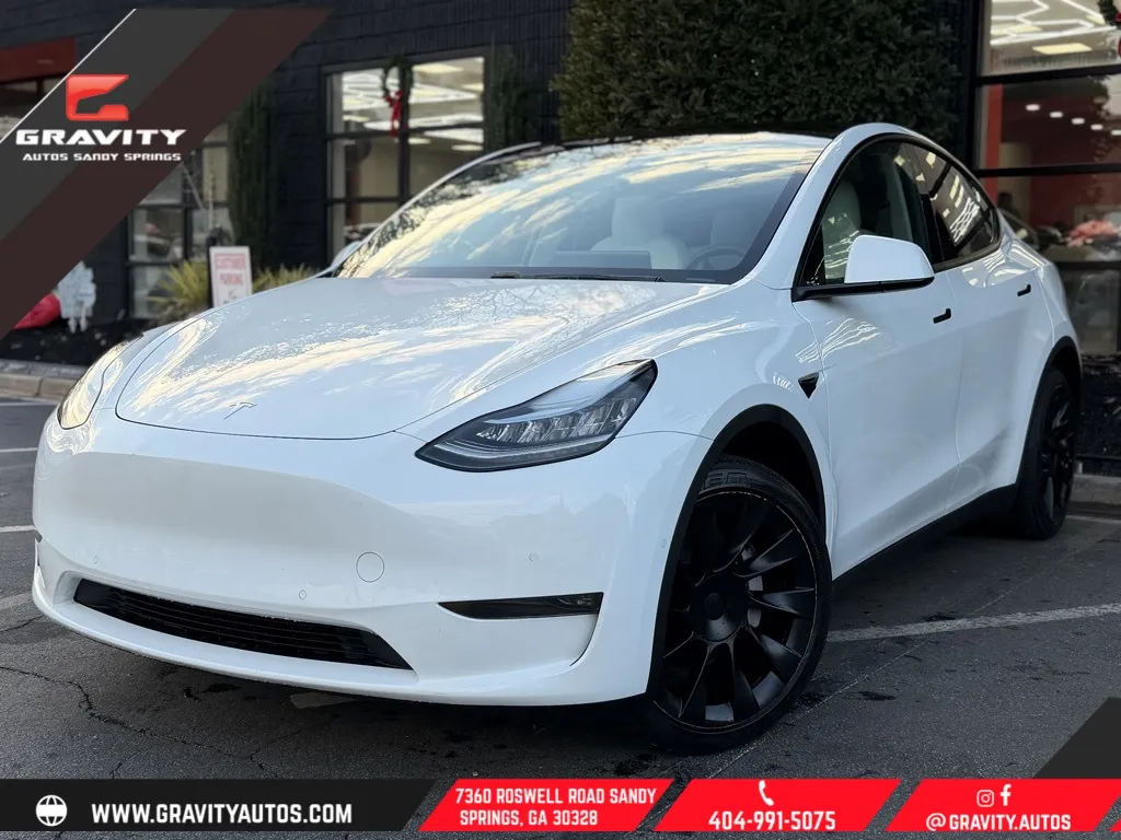 White 2021 Tesla Model Y Long Range for sale in Sandy Springs, GA